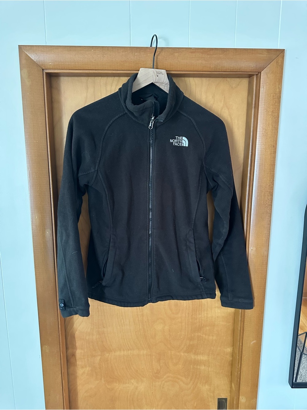The North Face Black Zip-Up Fleece Jacket